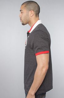 LRG The Seal The Deal Polo in Black Heather