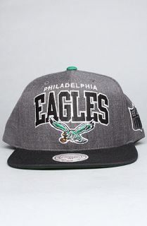 Mitchell & Ness The Philadelphia Eagles Arch Logo G2 Snapback Hat in