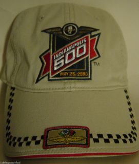  Indianapolis Indy 500 Hat Cap 87th Race Mint de Ferran Wins