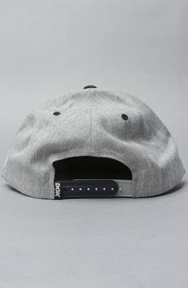 DGK The DGK Head of the Class Snapback Hat in Athletic Heather Grey