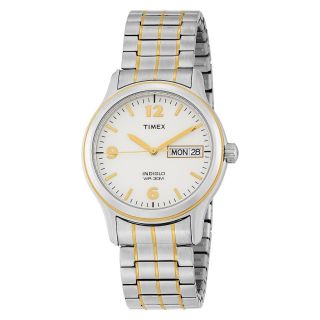 Timex Mens T26461 Classic Two Tone Expansion Band Watch