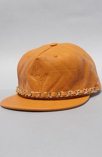 Joyrich The PU Quilted Cap in Camel Concrete