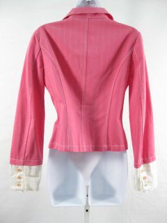 Exte Pink Long Sleeved Classic Blazer Jacket Size 40