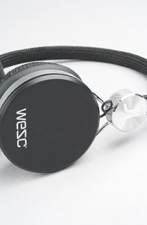 WeSC The Banjo Headphones in Black Concrete