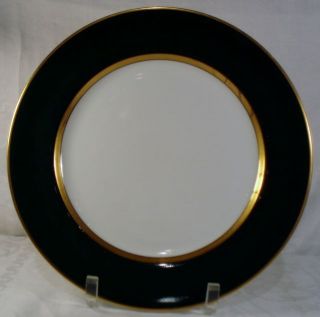 Fitz and Floyd Renaissance Dark Green Dinner Plate
