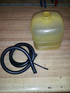 Fiat 124 Spider 2000 Coolant Tank and Hose