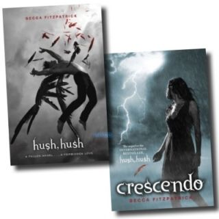 Becca Fitzpatrick Collection 2 Books Set Crescendo Hush