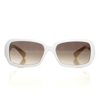 Fendi 451 104 White Gold Designer Sunglasses Designershadesdirect