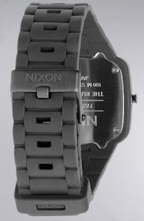 Nixon The Rubber Player Watch in Black and Pink