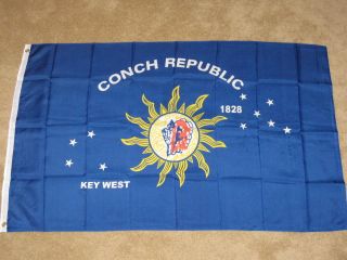 3x5 Conch Republic Flag Key West Banner New Island F088