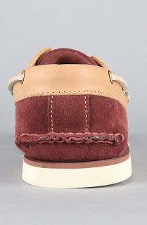Timberland The Timberland Icon Classic 2Eye Boat Shoe in Maroon SS