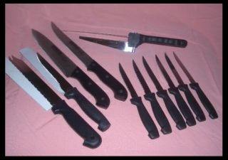 11 Precision Cutlery Adjustable Kitchen Knife Set New