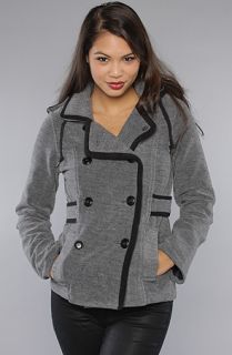 Obey The Madison Ave Jacket in Heather Charcoal