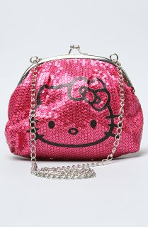 Accessories Boutique The Hello Kitty Sequin Frame Crossbody Bag in