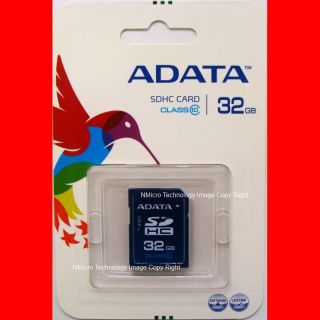  32 G GB ADATA Class 10 Class10 Speed Genuine SDHC SD Memory Flash Card