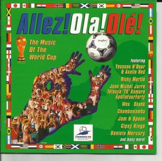  Music of The World Cup 1998 20 Track CD Soccer Football FIFA