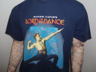 Lord of The Dance Shirt Michael Flatley Irish Step XL