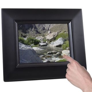  ID800T Touchscreen Digital Photo Picture Frame w/ & Movie Player