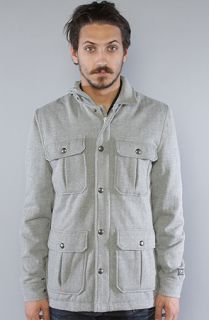 Obey The Jacket in Heather Grey Concrete
