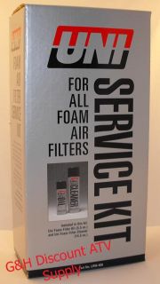 for all your atv needs item description uni air filter service kit new