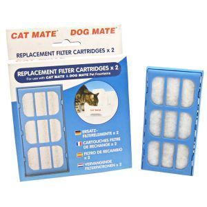pk Replacement Filter Cartridges For The Cat Mate Pet Fountain (2