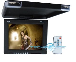 15 Overhead Flip Down TFT LCD Screen Ceiling Mount Car Monitor w