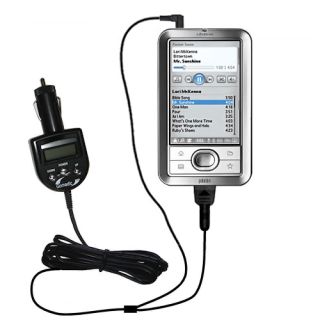 palmone lifedrive car auto charger fm transmitter