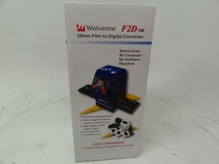  F2D300 35mm Film to Digital Converter Slide Film Scanner