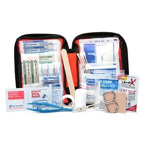 First Aid Only Outdoor First Aid Kit, Softpack, 107 Piece 1 ea