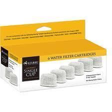 Keurig 6 Pack Water Filter Cartridges New in Box