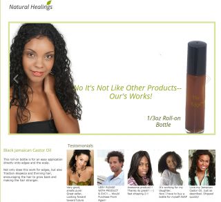 Extra Dark Jamaican Black Castor Oil Extream Two Week Hair Growth Free