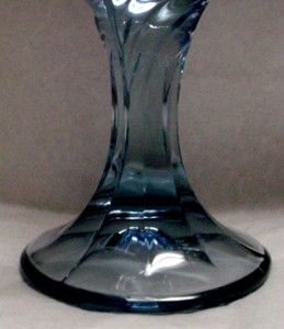 Noritake Crystal Sweet Swirl Light Blue Wine Goblet