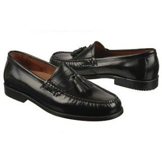 Mens Johnston and Murphy Pannell Tassel Black Brushed 