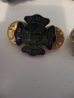 Fire Department Fireman Badge Pin   12 badges & 8 pins   Variety