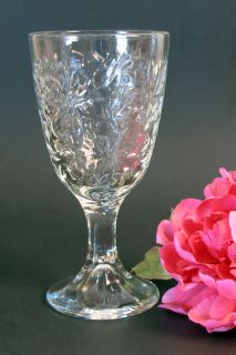 Princess House Fantasia Stemmed Crystal Wine Water Glass Goblet 500