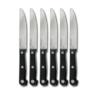 farberware pro forged steak knives set of 6 pro forged steak knives