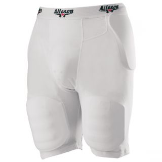 Alleson White Integrated Pads Football Girdles Youth Size Small YS 6 8