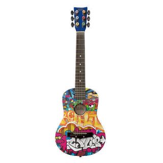 First Act Discovery Designer Acoustic Guitar Graffiti Graphics
