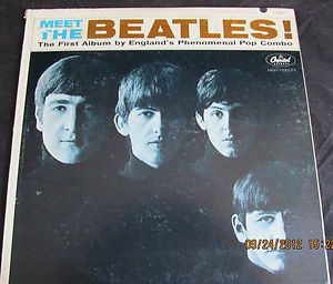 Meet The Beatles Album USED The First Album By Englands Phenomenal Pop