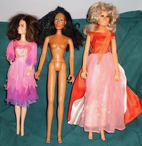 Mego Cher Farrah Fawcett and A Mattel Marie Osmond Doll Lot