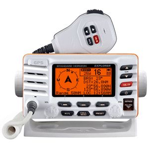 Standard Horizon Explorer GX1700W GPS Fixed Mount VHF   White