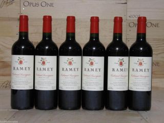 Bottles 2006 Ramey Wine Cellars Cabernet Sauvignon Napa Valley RP