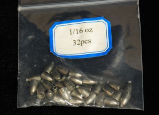 Tungsten Fishing Sinkers Weights thirty two 1 16 Ounce 