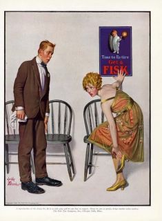 Fisk Tire Ad 1926 by Leslie Thrasher