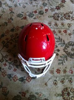 Riddell Revolution Speed Youth Football Helmet Red