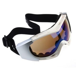 Basto Ski Snowboard Goggles Anti Fog Anti Scratch White