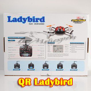 ON SALE) Walkera QR Ladybird UFO GYRO Aircraft Quadcopter + DEVO 7