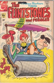 The Flintstones Comic Book 3 Charlton 1971 Fine