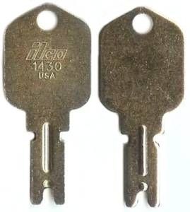  Forklift Key for Most Clark Hyster Yale Fork Lifts Lot of 10
