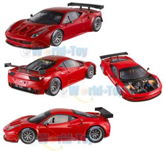 Hot Wheels Elite Ferrari 458 Italia GT2 Red Presentation Version X2860